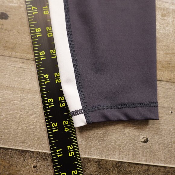 Allfenix high rise colorblock leggings women's extra small dark gray - Picture 3 of 12